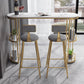 Industrial Metal Barstool Faux Leather Fabric Counter Stool with Gold Legs Clearhalo 'Bar Furniture' 'Bar Stools' 'bar_stools' 'furn' 'furn_bar_stools' 'Furniture' 'Kitchen & Dining Furniture' 5599104