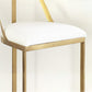 Glam Style Upholstered Counter Height Stool Metal Bar Stool Bar Stool Clearhalo 'Bar Furniture' 'Bar Stools' 'bar_stools' 'furn' 'furn_bar_stools' 'Furniture' 'Kitchen & Dining Furniture' 5599130