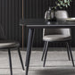 Contemporary Dining Table Set 1/4/5/7 Pcs Black Sintered Stone Top Table with Side Chairs Clearhalo 'Dining Room Sets' 'Dining Tables & Seating' 'dining_room_set' 'furn' 'furn_dining_room_set' 'Furniture' 'Kitchen & Dining Furniture' 5599520