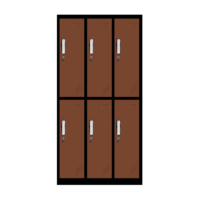 Metalen matte afwerking Kast Hedendaagse opbergkast met scharnierende deur