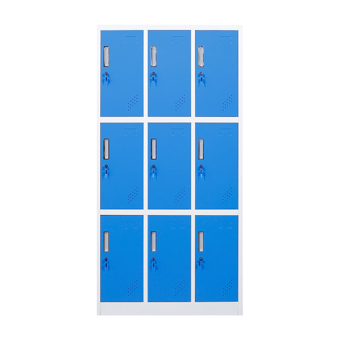 Metalen matte afwerking Kast Hedendaagse opbergkast met scharnierende deur