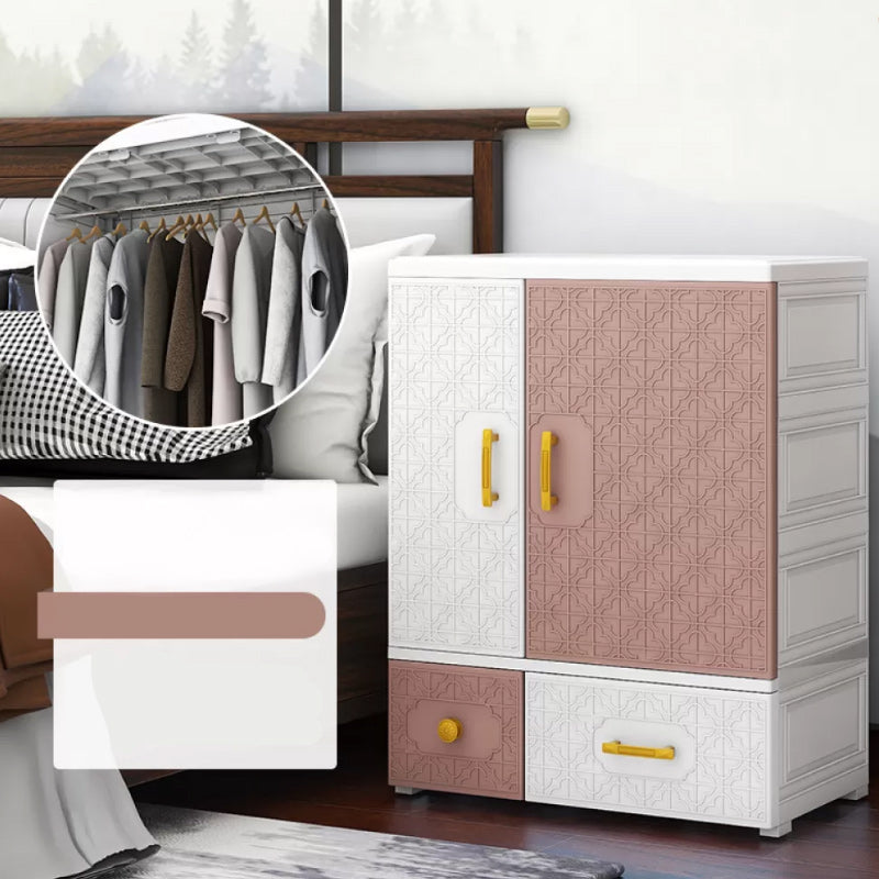 Armoire de style contemporain armoire en plastique armoire de garde-robe