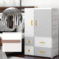 Armoire de style contemporain armoire en plastique armoire de garde-robe