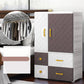 Armoire de style contemporain armoire en plastique armoire de garde-robe