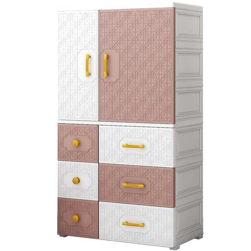 Armoire de style contemporain armoire en plastique armoire de garde-robe