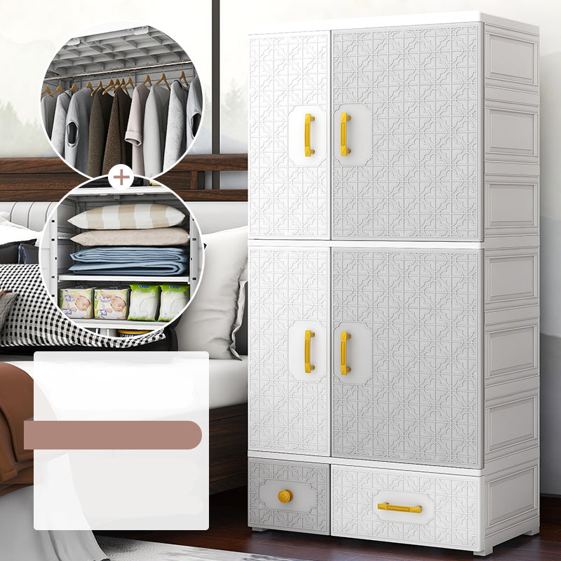 Armoire de style contemporain armoire en plastique armoire de garde-robe