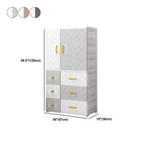 Armoire de style contemporain armoire en plastique armoire de garde-robe