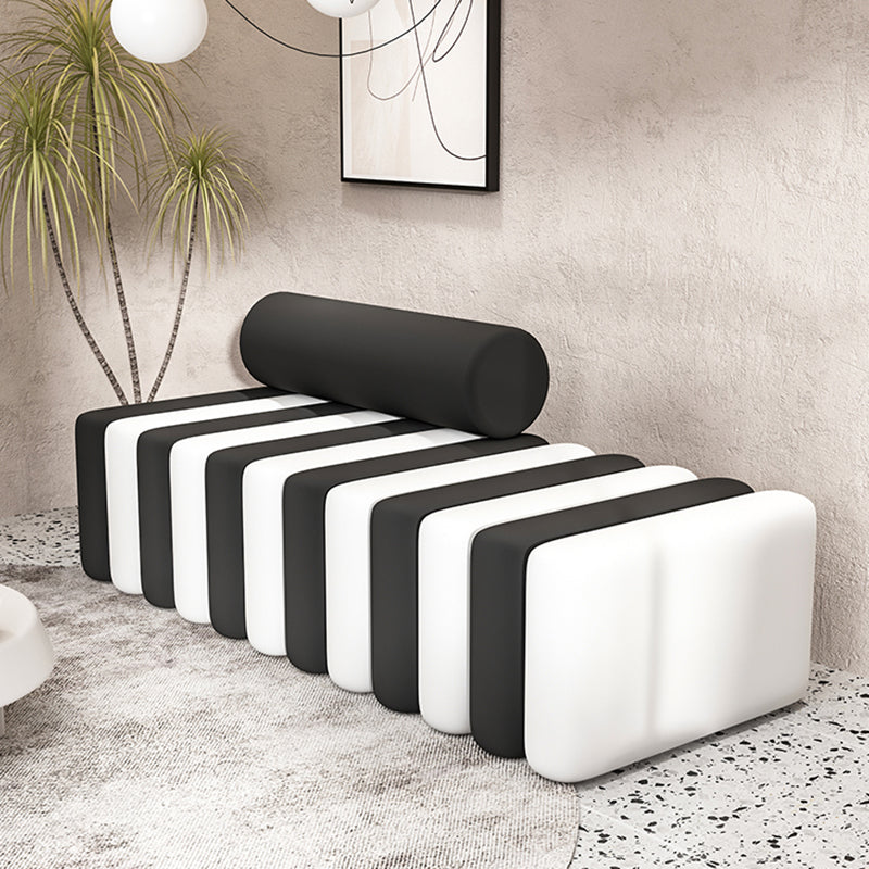 Velvet Contemporary Standard Sofa Armless Sofa for Living Room, Apartment Clearhalo 'furn' 'furn_sofas' 'Furniture' 'Living Room Furniture' 'Sofa' 'sofas' 5601425