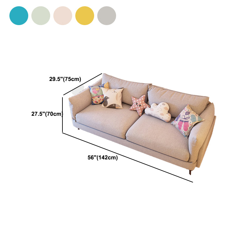 Cuscini contemporanei standard a braccio quadrato divano soggiorno