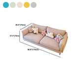 コンテンポラリークッションスタンダードスクエアアームリビングルームの長所