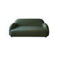 Modern Tight Back Settee Couch Square Arm Standard Sofa Couch
