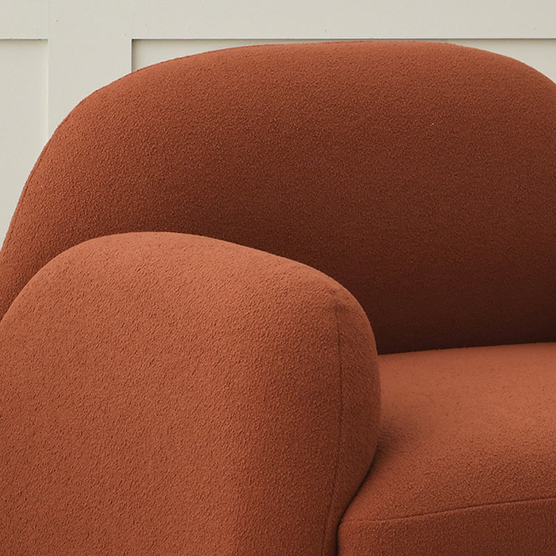 Modern Tight Back Settee Couch Square Arm Standard Sofa Couch