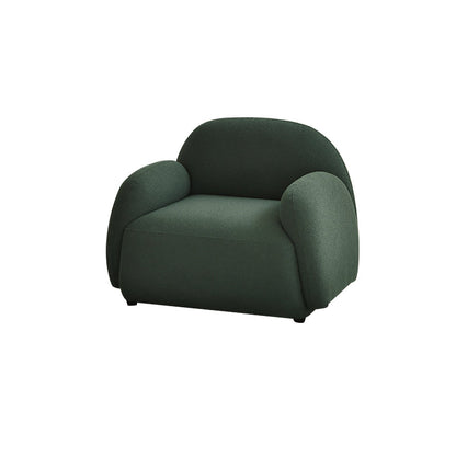 Modern Tight Back Settee Couch Square Arm Standard Sofa Couch