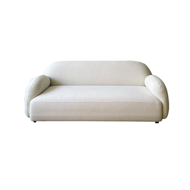 Modern Tight Back Settee Couch Square Arm Standard Sofa Couch