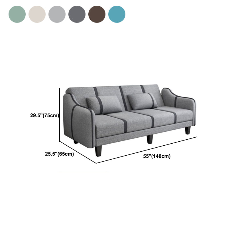 Almohadas contemporáneas Brazo convertible Sendiente estacionaria