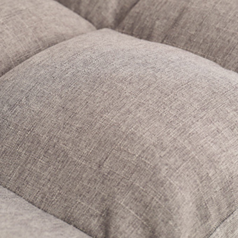 Modern Biscuit Back Reclining Square Arm Linen Stationary Sofa Clearhalo 'furn' 'furn_sofas' 'Furniture' 'Living Room Furniture' 'Sofa' 'sofas' 5601648
