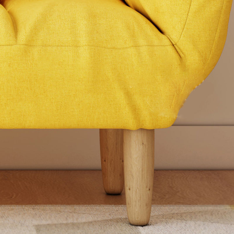 Divano a braccio quadrato convertibile da biscotto del soggiorno contemporaneo