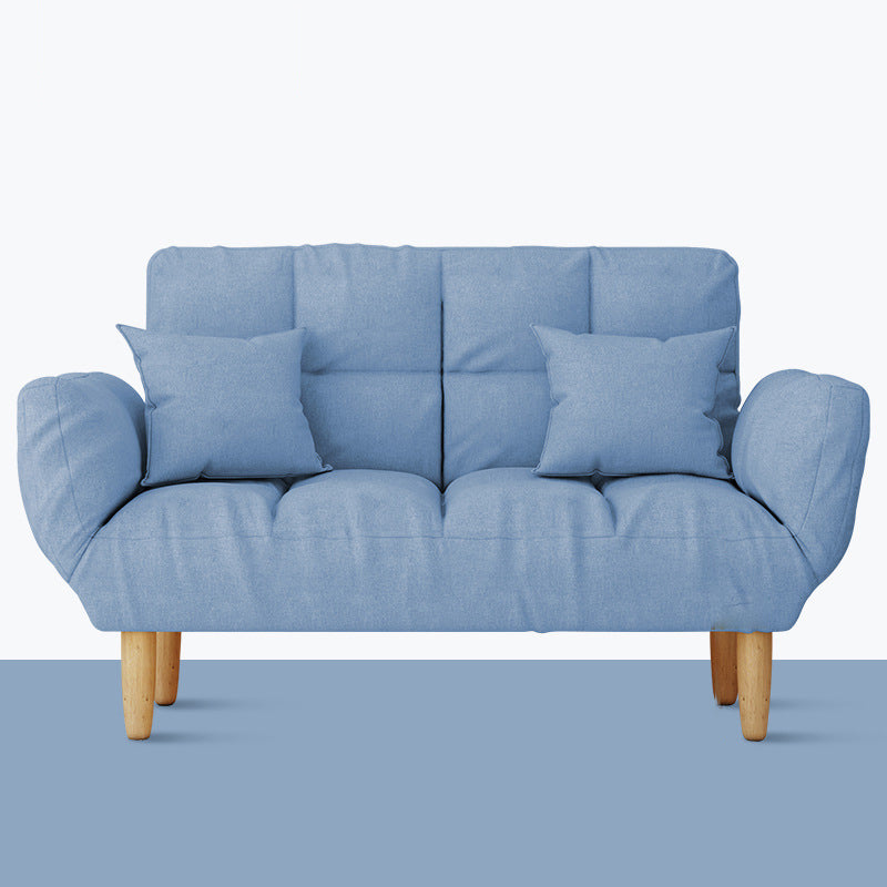 Divano a braccio quadrato convertibile da biscotto del soggiorno contemporaneo