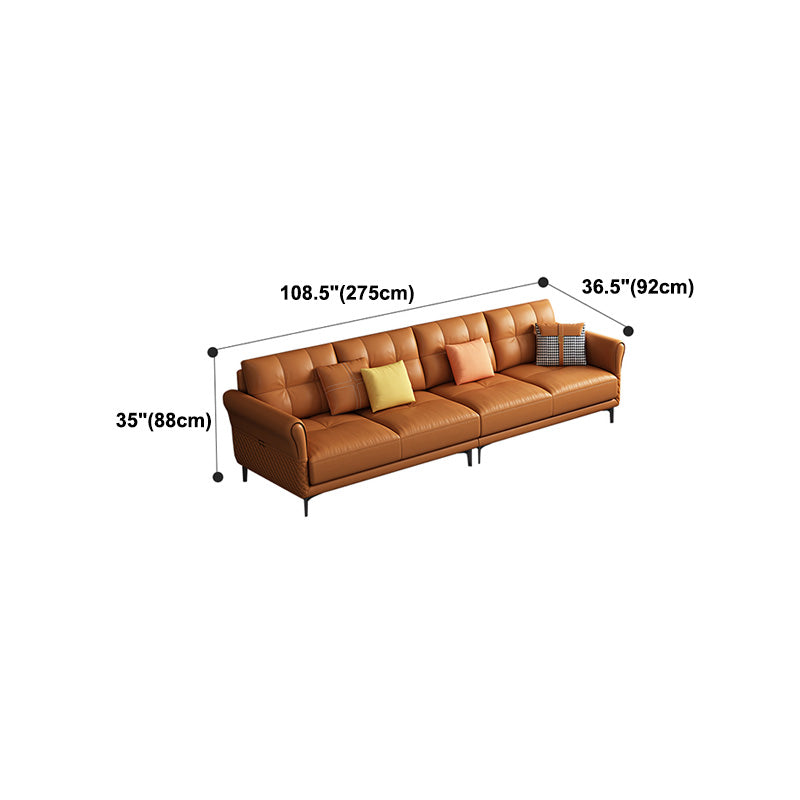 Braccio quadrato resistente alle macchie contemporanee Cuscino stazionario