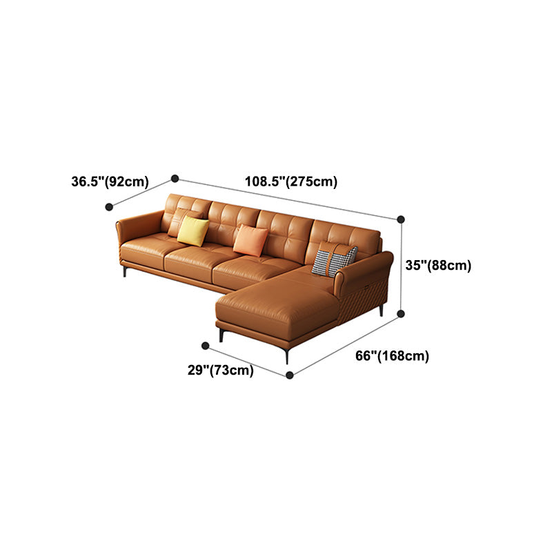 Braccio quadrato resistente alle macchie contemporanee Cuscino stazionario