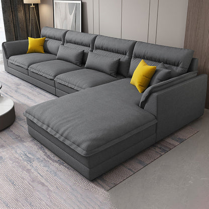 Moderne Kissen -Rücken -Abschnitte Kunstleder Kissen Top Arm Sektionen