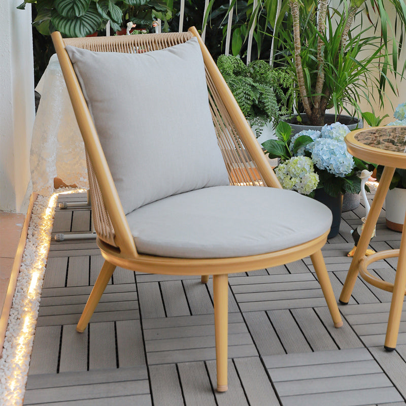 Sedia per il tempo libero balcone sedia rattan moderna sedia di divano soggiorno semplice singolo rattan