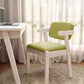 19.68" L x 19.68" W x 28.74" H Linen Arm Chair Accent Armchair for Living Room Grass green White Clearhalo 'Accent Chairs' 'accent_chairs' 'Chairs & Seating' 'furn' 'furn_accent_chairs' 'Furniture' 'Living Room Furniture' 5602164