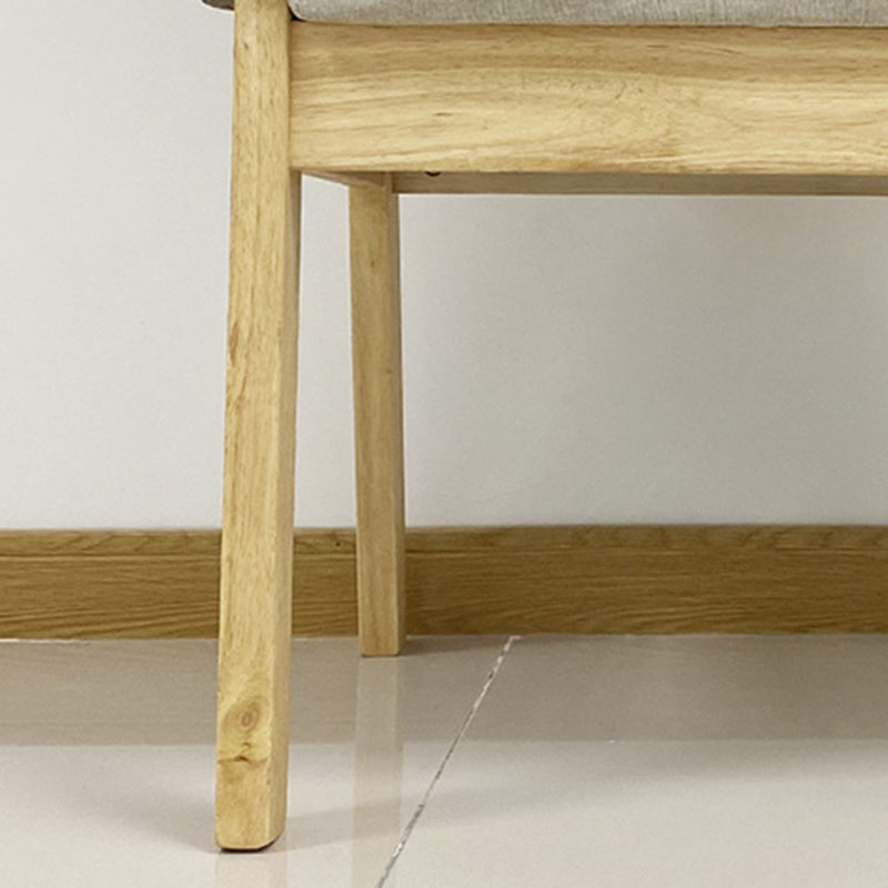 19.68" L x 19.68" W x 28.74" H Linen Arm Chair Accent Armchair for Living Room Clearhalo 'Accent Chairs' 'accent_chairs' 'Chairs & Seating' 'furn' 'furn_accent_chairs' 'Furniture' 'Living Room Furniture' 5602169