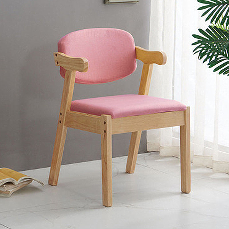 19.68" L x 19.68" W x 28.74" H Linen Arm Chair Accent Armchair for Living Room Clearhalo 'Accent Chairs' 'accent_chairs' 'Chairs & Seating' 'furn' 'furn_accent_chairs' 'Furniture' 'Living Room Furniture' 5602177