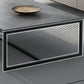 Trestle Type/frame Base Rectangular Slate Table Board Glam Style Coffee Table Clearhalo 'Coffee & Accent Tables' 'Coffee Tables' 'coffee_tables' 'furn' 'furn_coffee_tables' 'Furniture' 'Living Room Furniture' 5602249