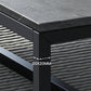 Trestle Type/frame Base Rectangular Slate Table Board Glam Style Coffee Table Clearhalo 'Coffee & Accent Tables' 'Coffee Tables' 'coffee_tables' 'furn' 'furn_coffee_tables' 'Furniture' 'Living Room Furniture' 5602250