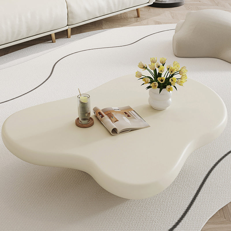 Couchtisch aus Massivholz mit 4 Beinen, moderner, minimalistischer Couchtisch