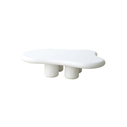 Couchtisch aus Massivholz mit 4 Beinen, moderner, minimalistischer Couchtisch