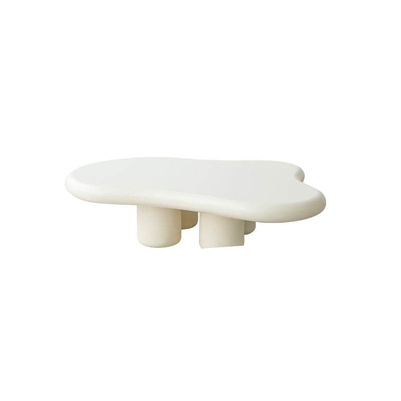 Couchtisch aus Massivholz mit 4 Beinen, moderner, minimalistischer Couchtisch