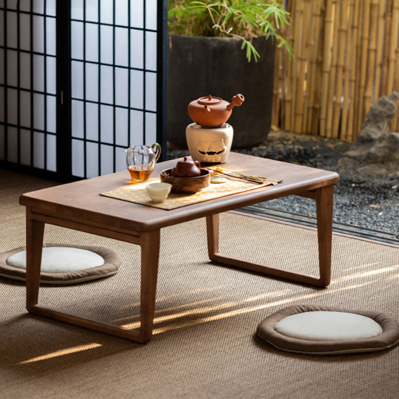 Solid Wood Rectangle Coffee Table Modern Minimalist Coffee Table Clearhalo 'Coffee & Accent Tables' 'Coffee Tables' 'coffee_tables' 'furn' 'furn_coffee_tables' 'Furniture' 'Living Room Furniture' 5602354