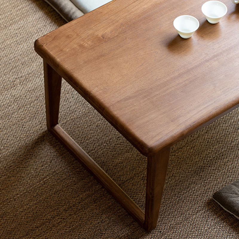 Solid Wood Rectangle Coffee Table Modern Minimalist Coffee Table Clearhalo 'Coffee & Accent Tables' 'Coffee Tables' 'coffee_tables' 'furn' 'furn_coffee_tables' 'Furniture' 'Living Room Furniture' 5602360