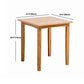 Tavolino in legno rettangolare nordico 4 gambe tavolo da cocktail naturale