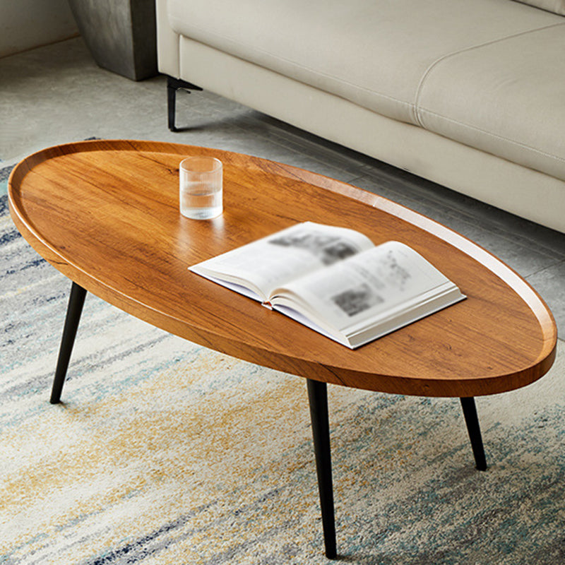 Tavolo da gamba a 4 gambe ovale/rotonda in legno ovale/rotonda tavolino laterale