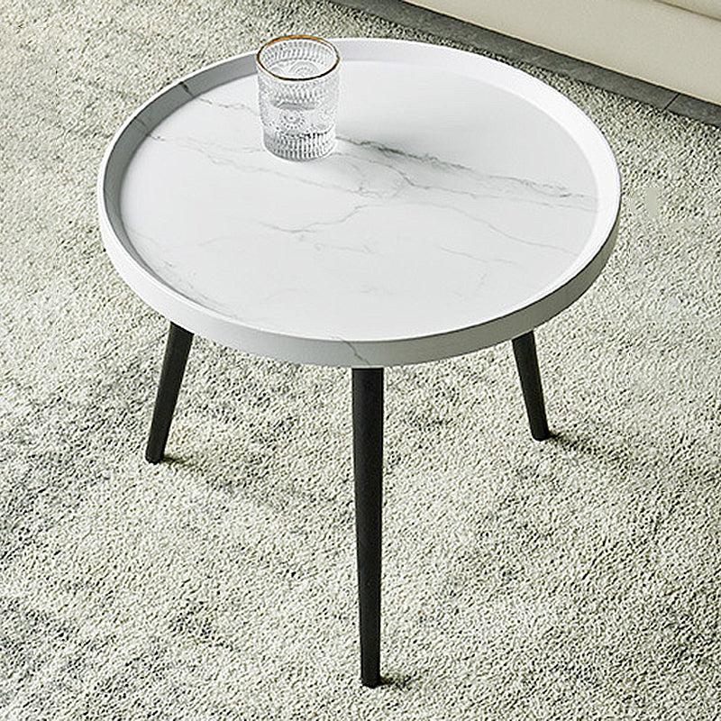 Tavolo da gamba a 4 gambe ovale/rotonda in legno ovale/rotonda tavolino laterale