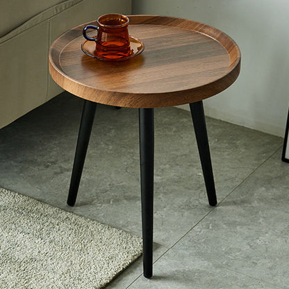 Tavolo da gamba a 4 gambe ovale/rotonda in legno ovale/rotonda tavolino laterale