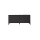 Black Buffet Sideboard Sintered Stone Top Server with Door and Drawer 47"L x 16"W x 31"H Door Not Included Clearhalo 'buffet_sideboard' 'Buffets & Sideboards' 'furn' 'furn_buffet_sideboard' 'Furniture' 'Kitchen & Dining Furniture' 5603270