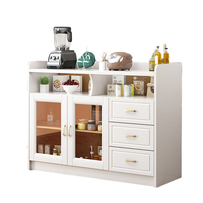 Sideboard di gomma in gomma contemporanea per la sala da pranzo