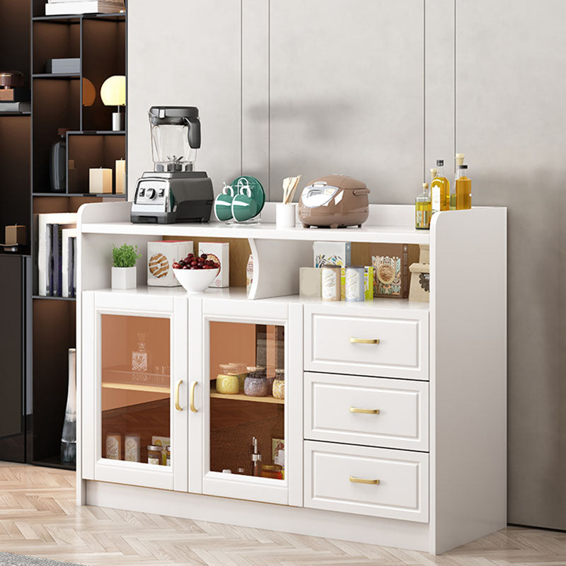 Sideboard di gomma in gomma contemporanea per la sala da pranzo