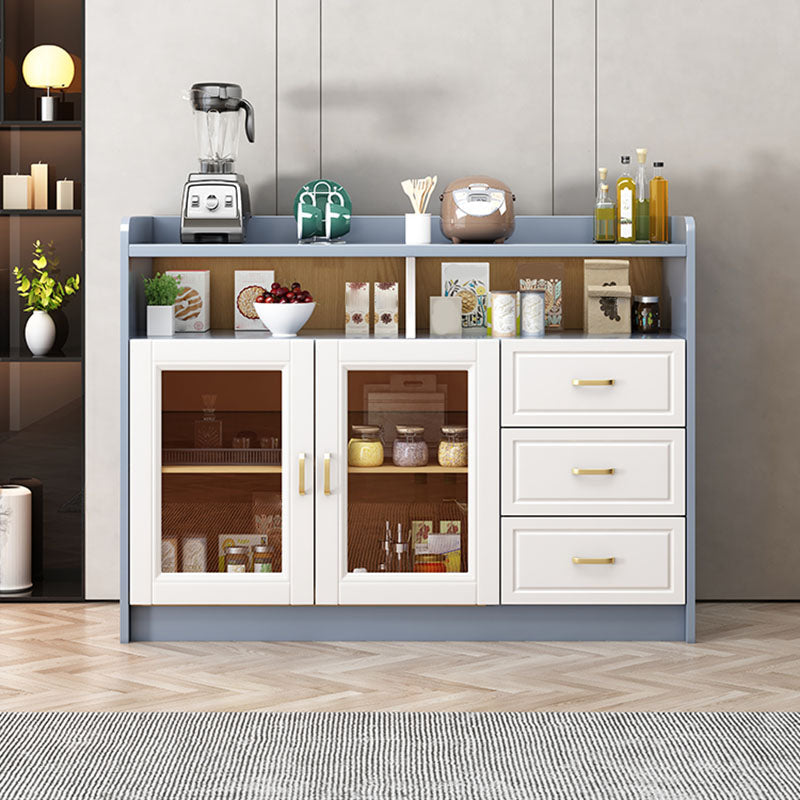 Sideboard di gomma in gomma contemporanea per la sala da pranzo