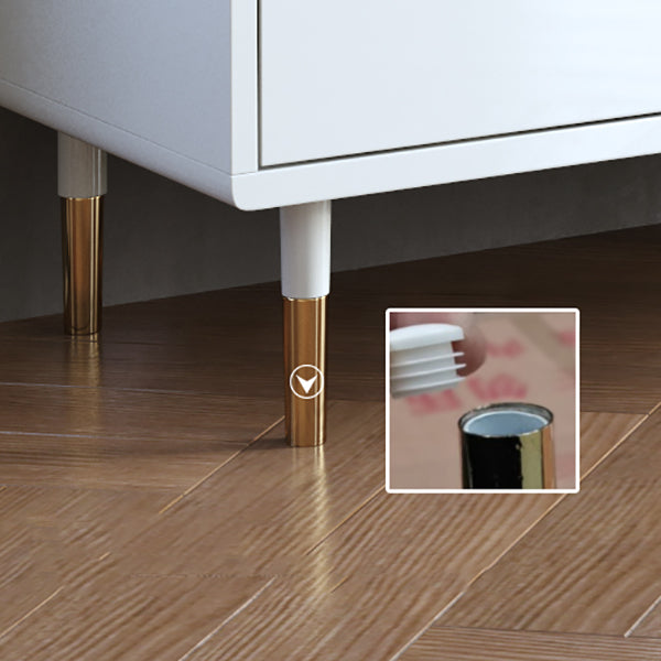 Artificial Wood Kitchen Sideboard Cabinet Glam Buffet Server Cabinet with Storage Clearhalo 'buffet_sideboard' 'Buffets & Sideboards' 'furn' 'furn_buffet_sideboard' 'Furniture' 'Kitchen & Dining Furniture' 5603581