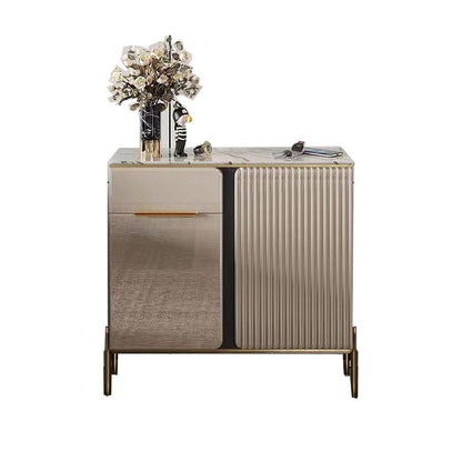 Gabinetto della sideboard del salotto in legno Glam Glam Buffet Server con archiviazione e cassetto