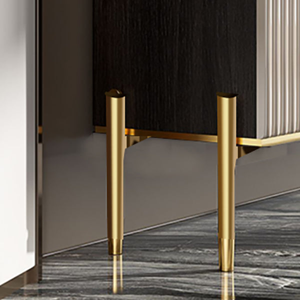 Gabinetto della sideboard del salotto in legno Glam Glam Buffet Server con archiviazione e cassetto