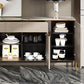 Gabinetto della sideboard del salotto in legno Glam Glam Buffet Server con archiviazione e cassetto