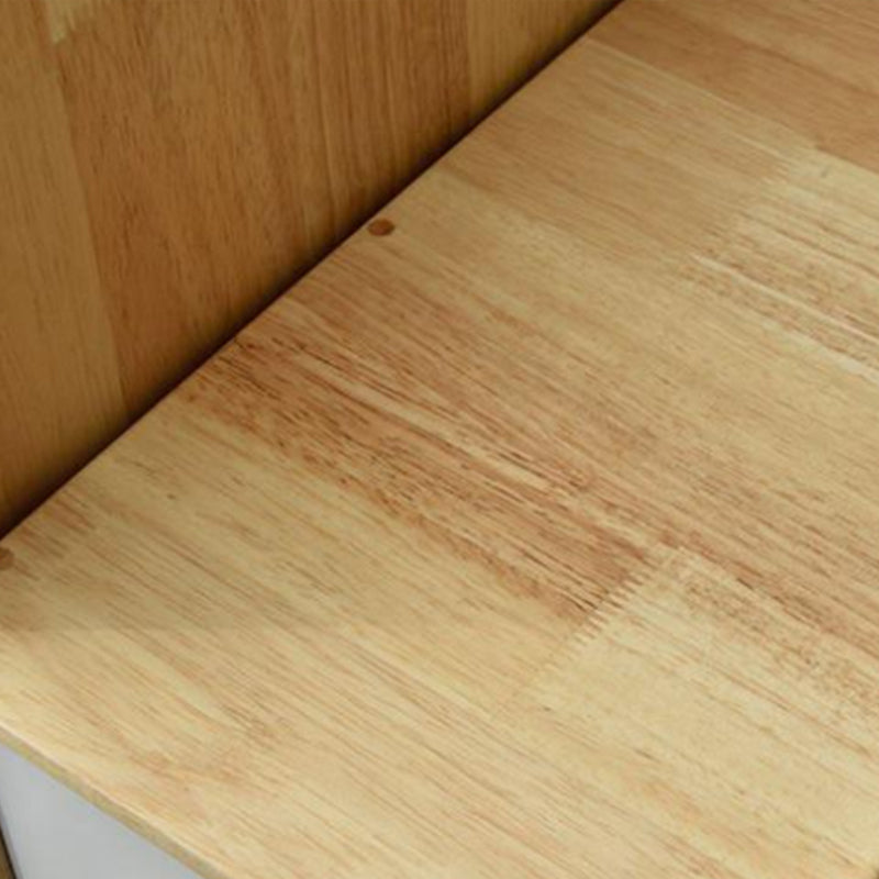 Moderne hölzerne Akzent Brust 15.74 "breite Gummi -Brust mit 5 Schubladen