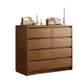 Wooden Accent Chest with Drawers Rectangle Contemporary Chest 35.4"L x 15.7"W x 41.3"H Brown 8 Clearhalo 'Cabinets & Chests' 'cabinets_chests' 'furn' 'furn_cabinets_chests' 'Furniture' 'Living Room Furniture' 5603757